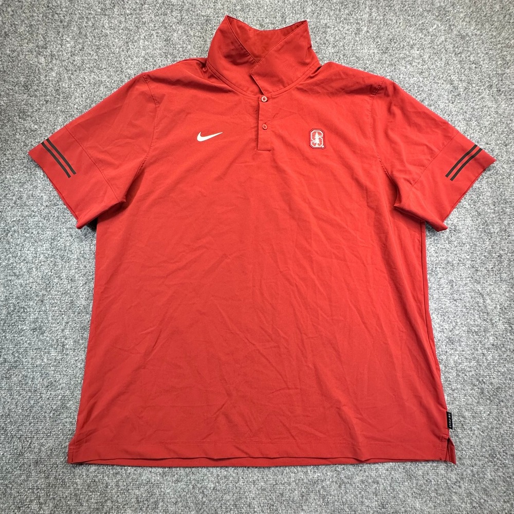 Nike Pullover Mens XXL‎ Red Stanford University Dri-FIT CQ5278-698